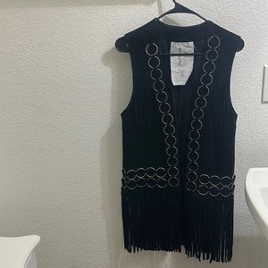 Suede hippie Vest